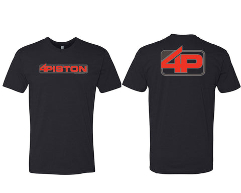 NEW Bright RED 4P Color Logo Shirt