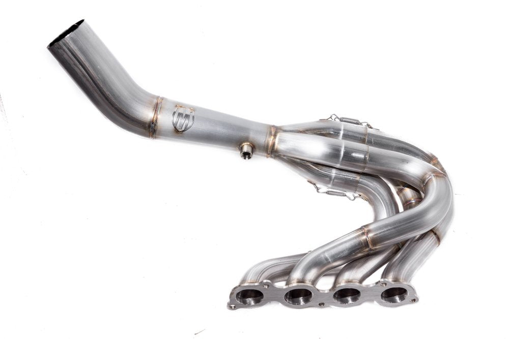 Myers K-Series Big Tube Lean Mount HOOD Exit Header – 4 Piston Racing