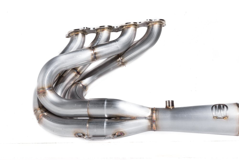 【THE MOZZ】Nelly Brushed Hood Setup Myers K-Series Big Tube Lean Mount HOOD Exit Header – 4
