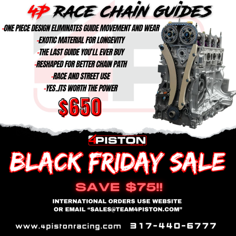 4 Piston K-Series Extreme Race Chain Guides