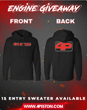 15 ENTRY Hooded Sweatshirt for Giveaway Engine