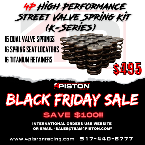 4 Piston High Performance Street Valve Spring Kit (K-Series)