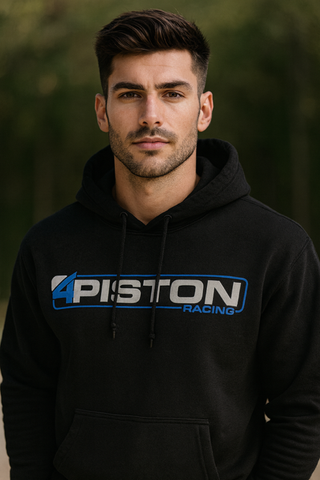 Blue 4P Hooded Sweatshirt