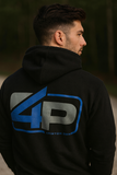 Blue 4P Hooded Sweatshirt