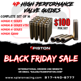 High Performance Valve Guides