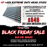 4P 625+ Extreme Duty Head-Studs