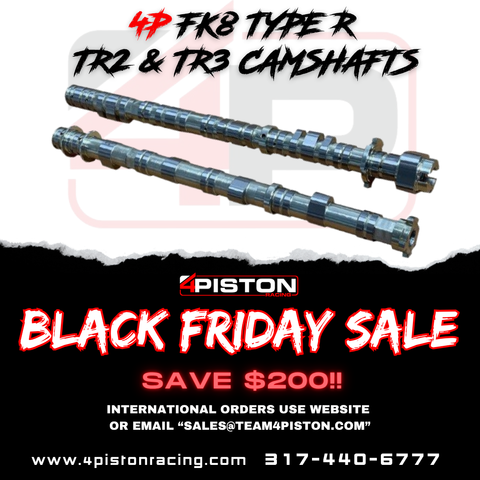 4P TR2 Drop-In Camshafts - K20C1 Type R