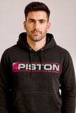 Pink 4Piston Hooded Sweatshirt