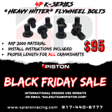 4P K20 / K24 Heavy Hitter ARP2000 Flywheel Bolts
