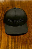 Black Net Back Hat