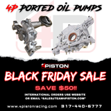 4P K20C1 Ported High Flow Oil Pump