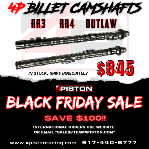 4 Piston Racing Outlaw Turbo Camshaft (K-Series)
