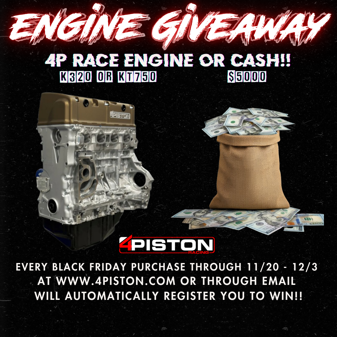 BLACK FRIDAY – 4 Piston Racing