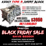 K20C1 Type R Short Block