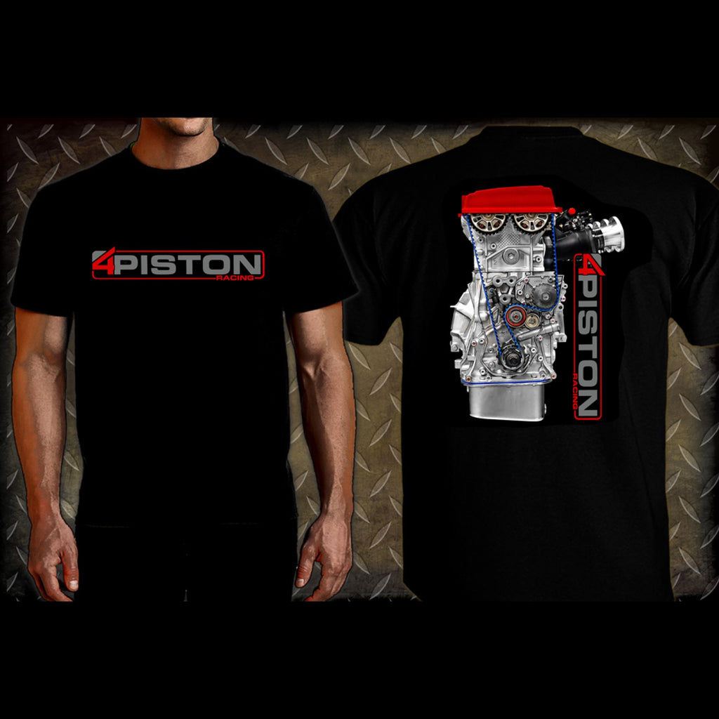 4P B-Series ALL MOTOR T-Shirt – 4 Piston Racing