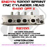 Endyn Sprint S2000 Cylinder Head