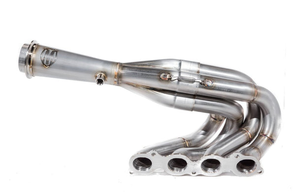 Myers K-Series NON-Lean Mount FENDER Exit Header – 4 Piston Racing